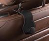 Set of 2 Car Seat Hooks for 30kg Weight Made of Selected Leather and for Back Seats and Passenger Car Convenient and More Headrests, Capacity, Metal,