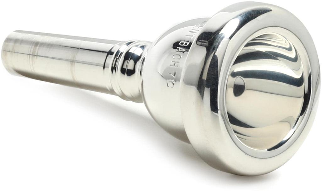 Back Trombone Mouthpiece 7C Finish Small Silver-plated (for Tube)