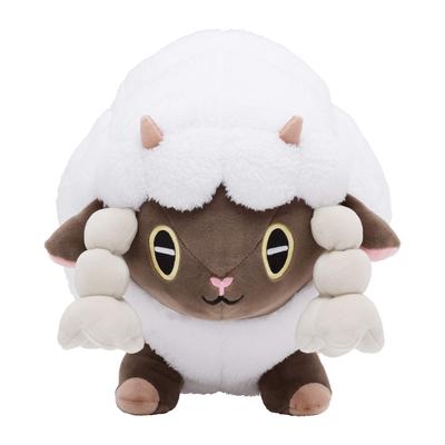 Pokemon Center Оригинальная пушистая круглая подушка Wooloo
