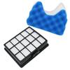 2 комплекта губчатых и квадратных фильтров для Samsung DJ97-00492A SC6520 SC6530/40/50/60/70/80/902, комплект запасных частей для пылесоса