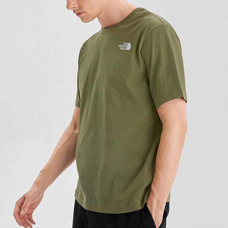 THE NORTH FACE T Shirt Unisex Green NF0A5AX7-7D6