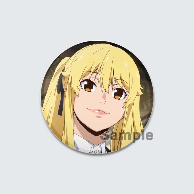 32/44/58 мм аниме Kakegurui Брошь ручной работы булавка мультяшная фигурка Юмэко Джабами значок мультяшный косплей значок для рюкзака Декор ювелирные изделия подарки