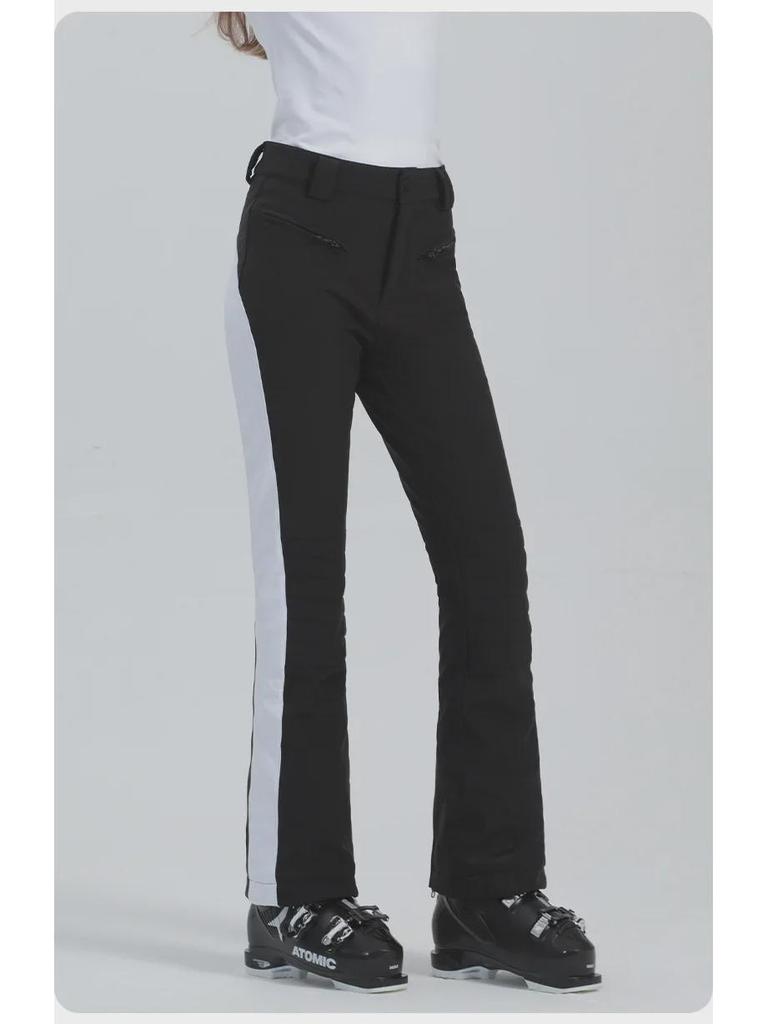 Женские водонепроницаемые лыжные брюки Double Board — зимние теплые, ветрозащитные и эластичные для занятий зимними видами спорта на открытом воздухе