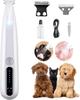 Luxury Rechargeable Electric Hair Trimmer for Pets Portable Waterproof Clipper for Cats Dogs Stylish Grooming Product Plastic