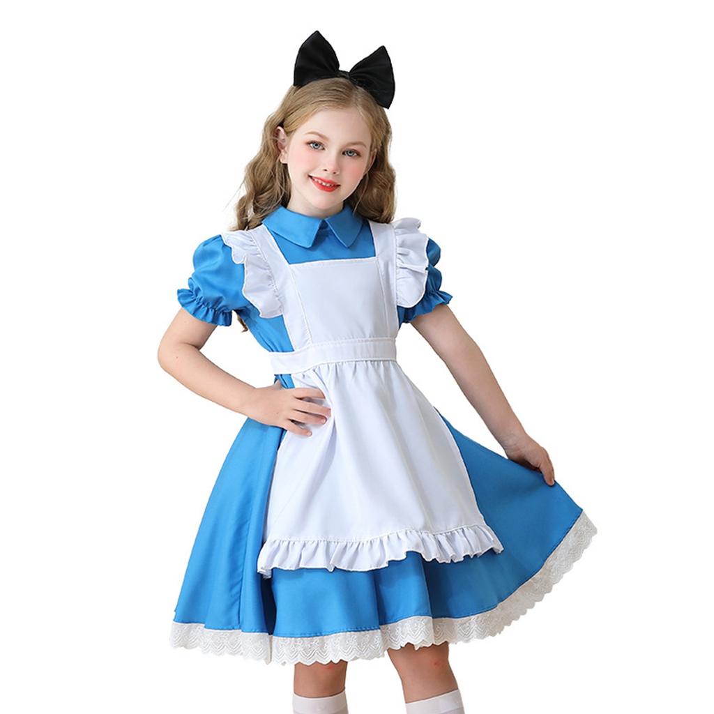 Детский костюм Костюм невесты-зомби для косплея Костюм для выступления Маскарадный костюм