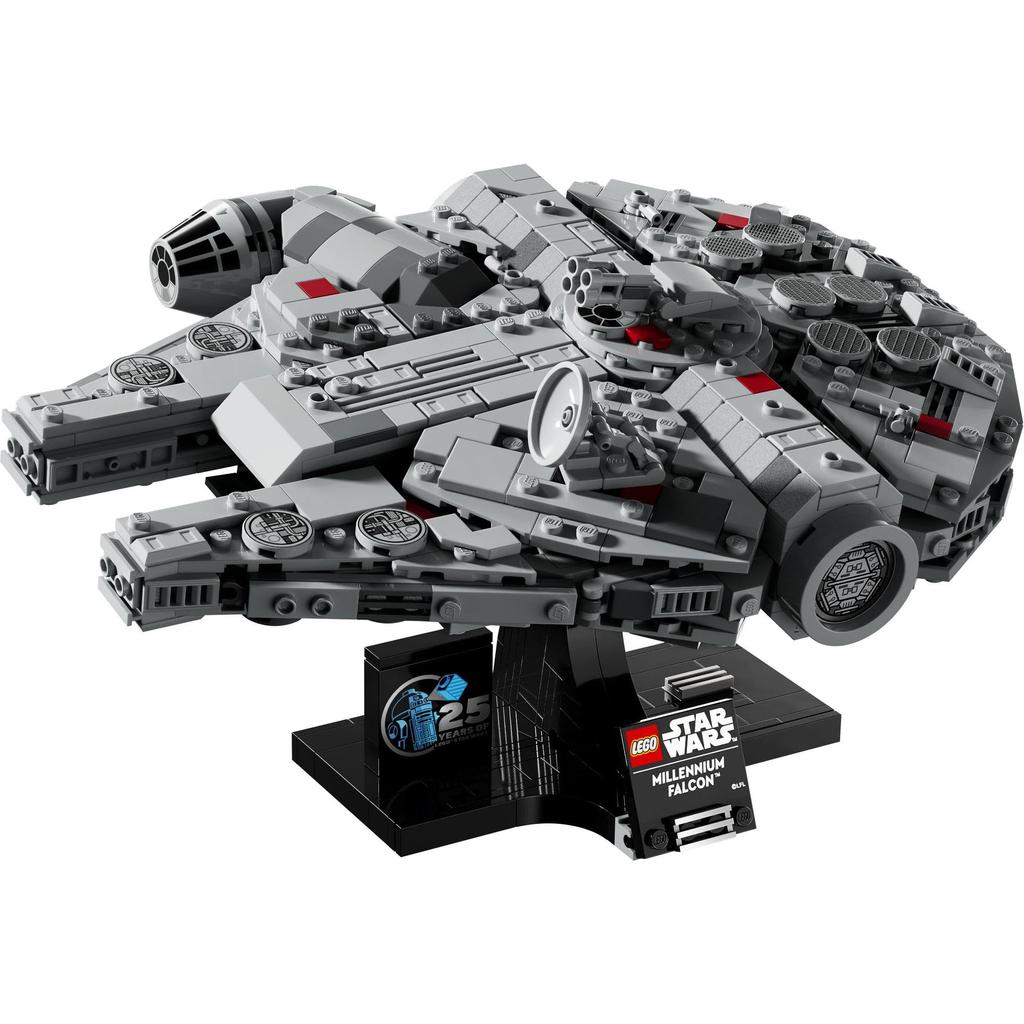 LEGO Star Wars Сокол Тысячелетия Игрушечный блок Мужчины Женщины Космос 75375