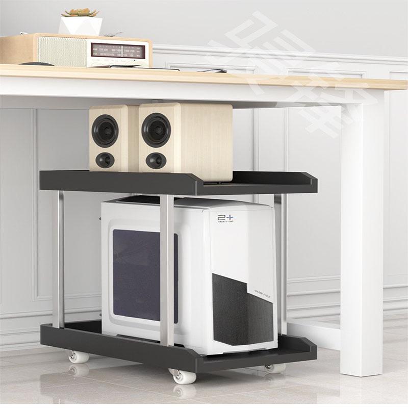 Регулируемая охлаждающая подставка для настольного ПК с полкой для хранения