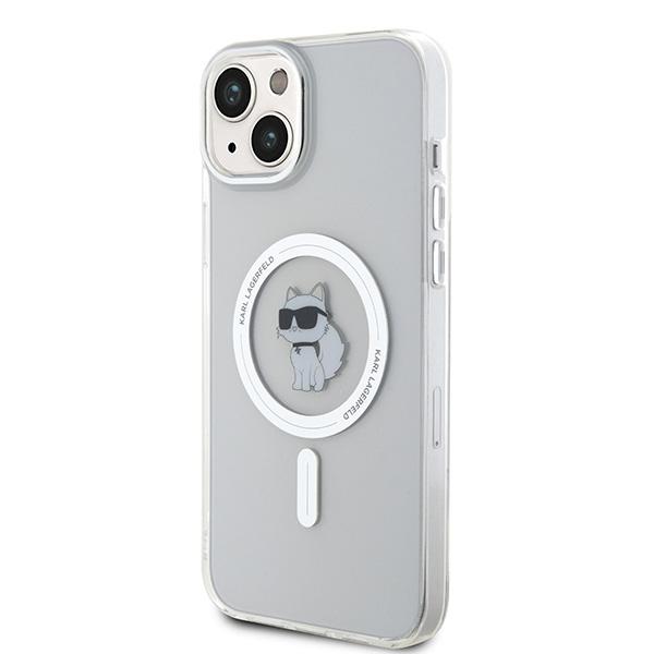 Karl Lagerfeld KLHMP15MHFCCNOT iPhone 15 Plus / 14 Plus 6.7" transparent hardcase IML Choupette MagSafe