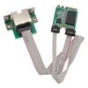Сетевая карта M.2 A+E с изогнутыми контактами Gigabit Ethernet с одним портом RJ45 для сервера сетевая карта с I210AT