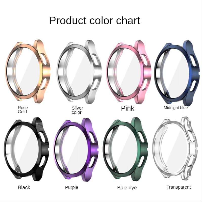 Чехол Защитная пленка для экрана Для Samsung Galaxy Watch FE Защитный чехол Galaxy Watch 4 40MM Накладка Корпус Аксессуар Рамка Мягкий Полный ТПУ
