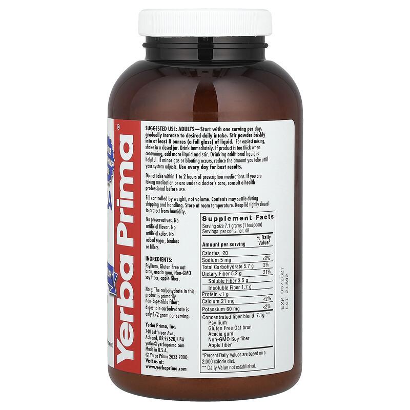 Daily Fiber® Formula, 12 oz (340 g)