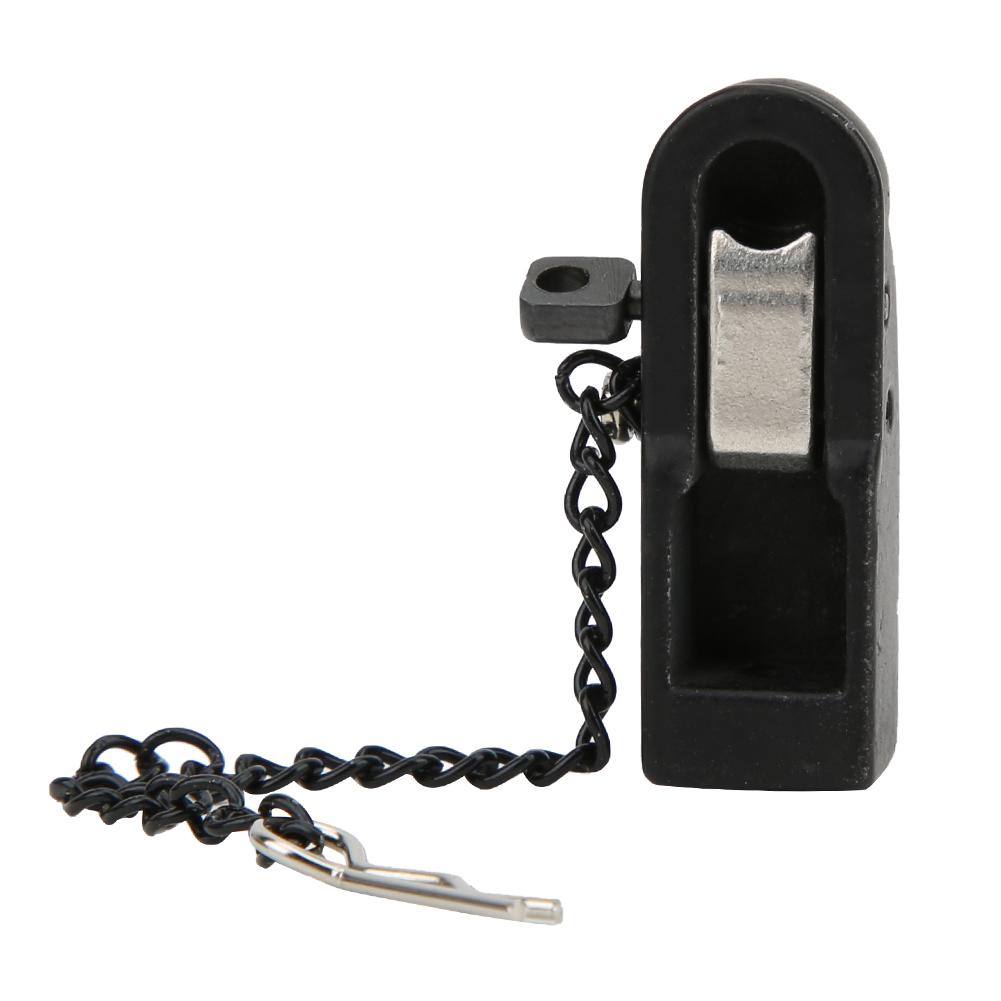 Black Metal Trailer, Component Accessories rc trailer hitch Buckle Connection accessories for 90046 90047 1 10 RC Crawler CarBlack