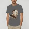 Padre Pio Unisex T Shirt Funny Tees Short Sleeve Round Neck TShirts Cotton Printed Tops