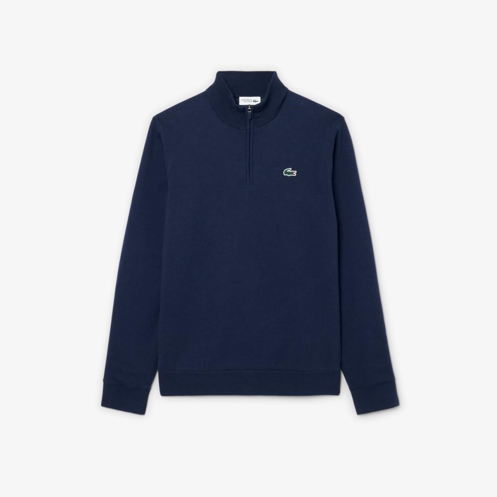 [lacoste] Men's Basic Golf Half-Zip Sweater AH4808-55N166