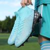 New Football Shoes Men's Children's Broken Nail Shoes Large Size High Top Middle School Students Sports Competition Training Shoes