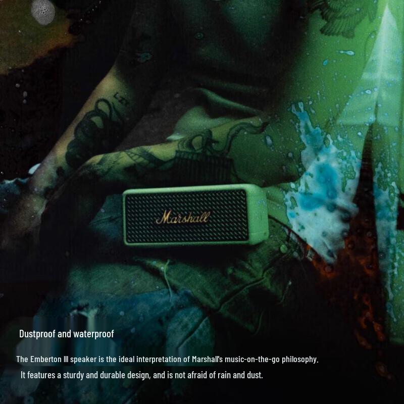 Marshall EMBERTON III Portable Bluetooth Speaker