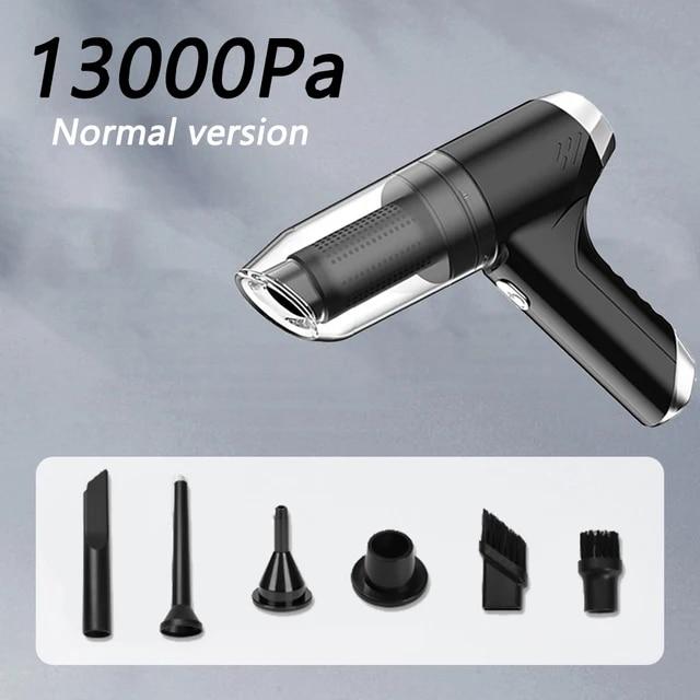 120000Pa автомобильный пылесос 3 в 1 беспроводной портативный робот-пылесос мини-домашний уличный вентилятор для пылесоса для чистки клавиатуры
