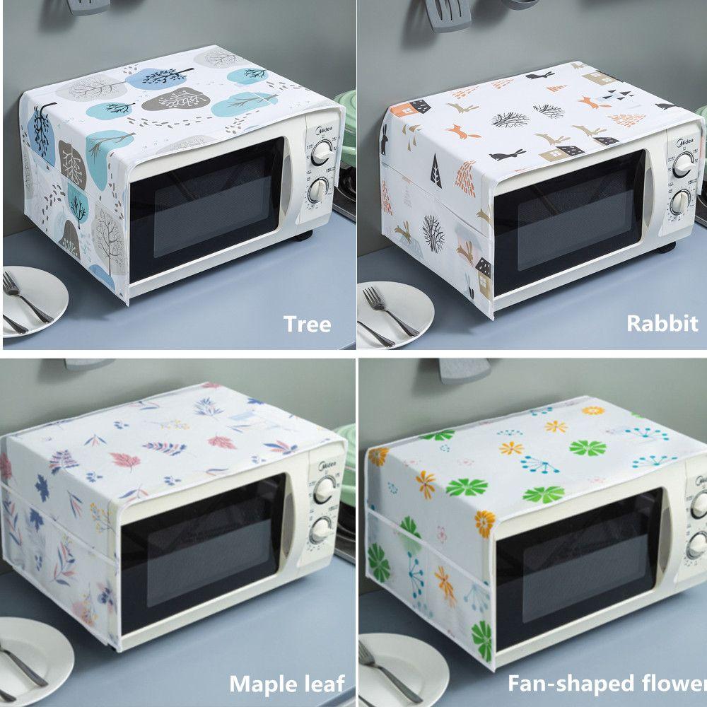 Водонепроницаемый Жироотталкивающий Чехол для хранения Чехлы для микроволновой печи Пылезащитный чехол с двойными карманами