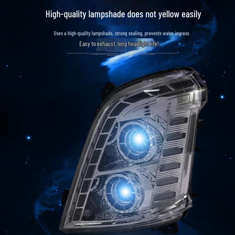 Светодиодная фара в сборе Liuzhou Chenglong H7H5 New M3 Super Bright с двойной линзой для автомобиля