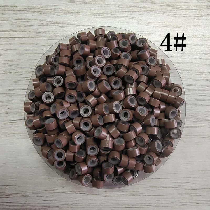 1 сумка/100 шт. микро звенья/бусины + 1 шт. игла для вытягивания + 1 шт. игла для вязания крючком + 1 шт. плоскогубцы с 3 отверстиями набор инструментов для наращивания волос