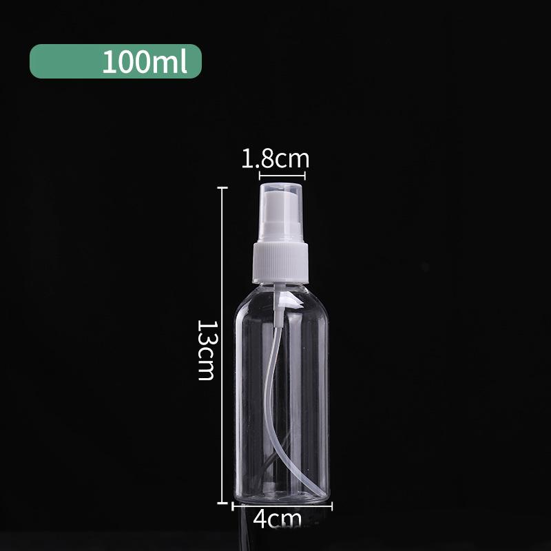 1 шт. Бутылка Прозрачный пластик Пустая бутылка-спрей Портативная Многоразовая Парфюмерия Прозрачный Диспенсер для образцов Маленькая бутылка-спрей