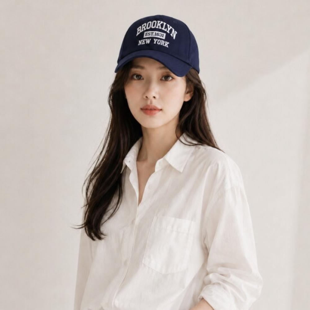 Goose Unisex Lettering Embroidered Baseball Cap Casual Hat 1+1 Brooklyn