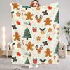 1PC Christmas Blanket Soft Baby Flannel Blanket For Home Bedroom Nap Leisure Blankets Birthday Christmas Gifts For Home Decor