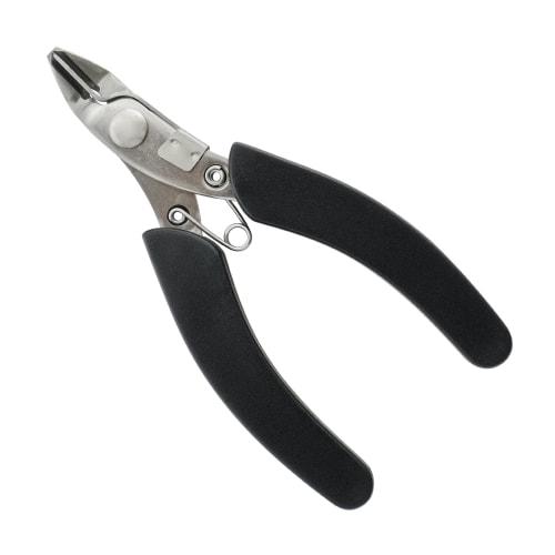 BIGMAN Stainless Steel Hobby Nippers with Dust Catch for Plastic, HT-02S, for Plastic Models and Crafts