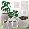 100Pcs Biodegradable Nursery Bag Plant Grow Bags Non-woven Fabric Seeds To Sow Flower Pots For Home Garden Accessories Tools