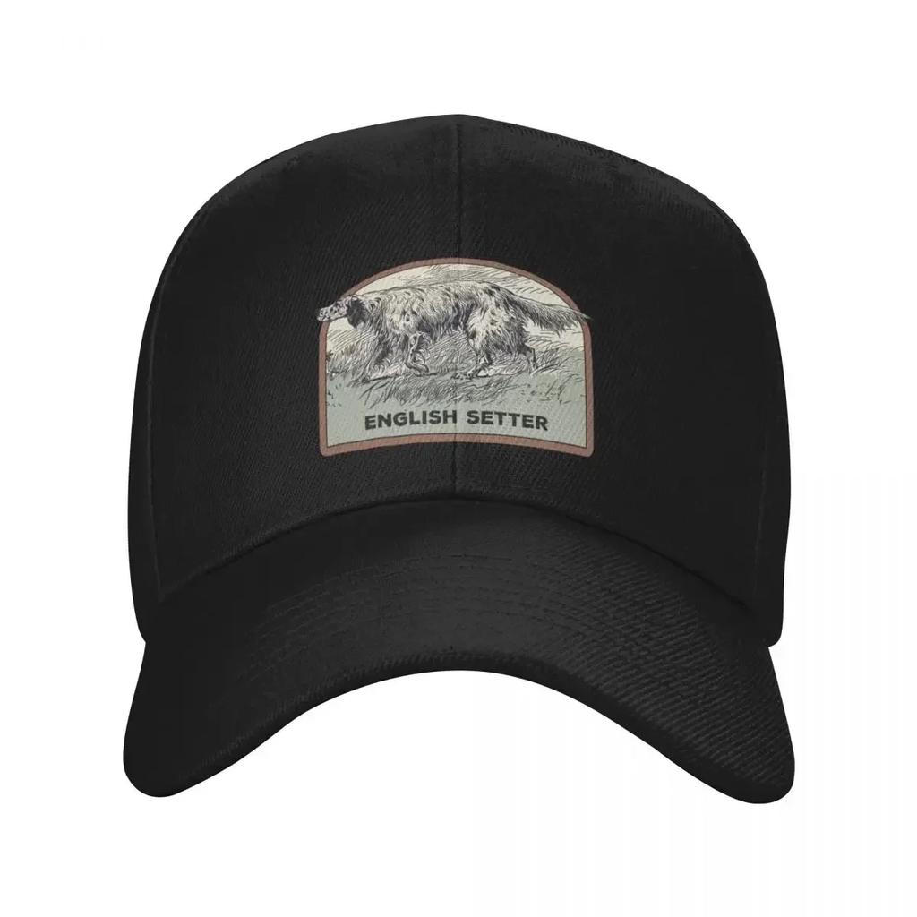 Dog English Setter illustration Baseball Cap Christmas Hat fun hats fashionable Rugby Womens Beach Mens