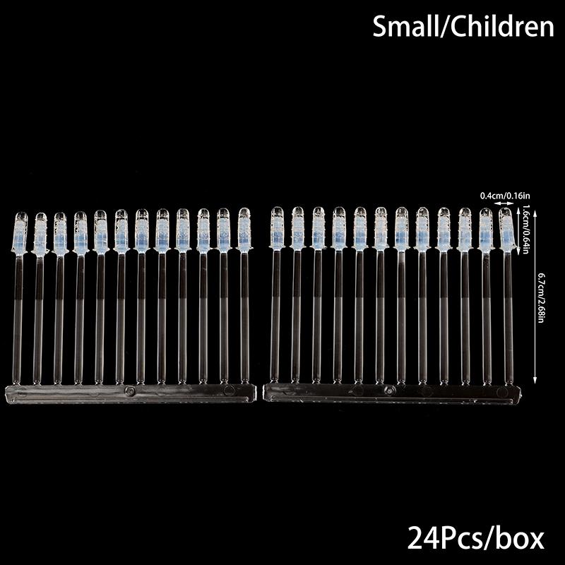 24 шт./кор. одноразовые липкие ушные тампоны, многоразовый очиститель ушей, мягкий силиконовый инструмент для удаления ушной серы, средство для удаления ушной серы для взрослых и детей