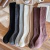 Autumn And Winter Stockings Children Thickened Terry Bottom Warm Medium Tube Stacking Socks Calf Socks Women