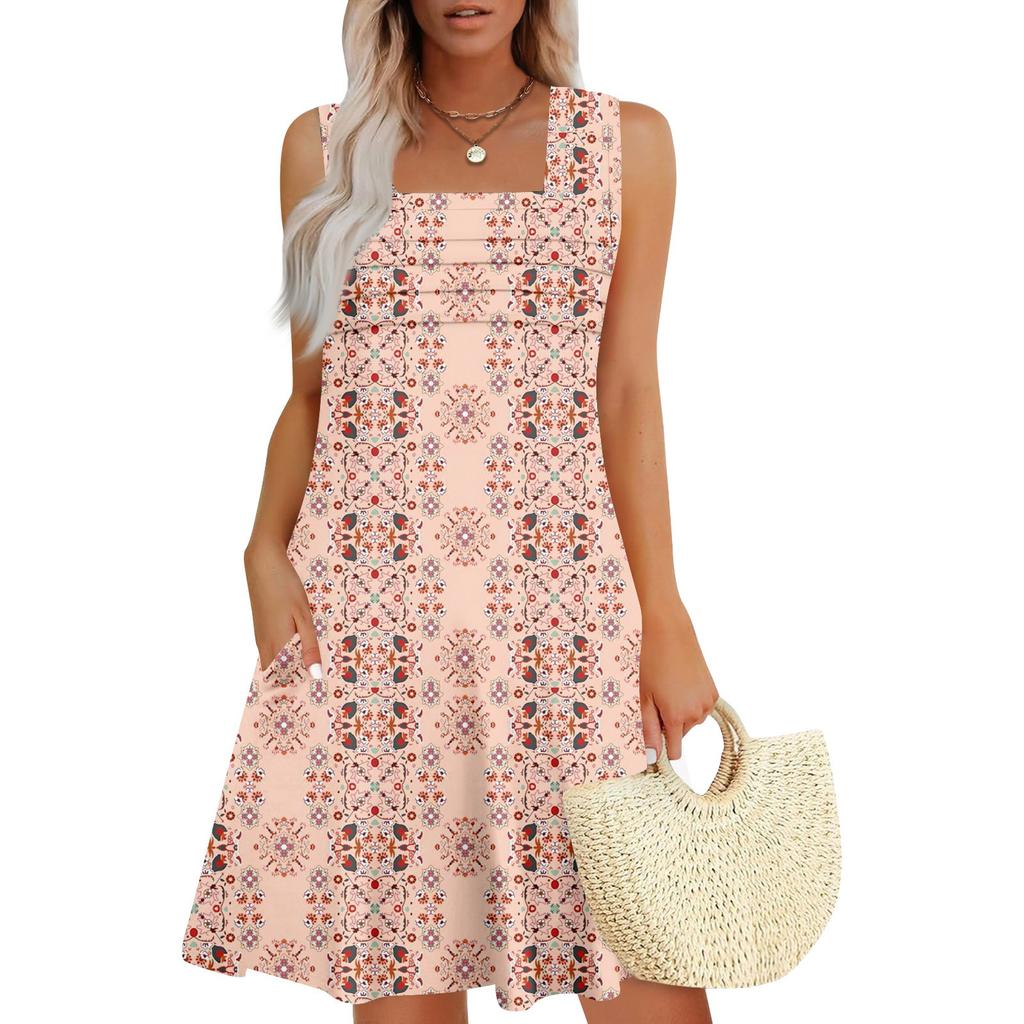 Женские летние повседневные лепестковые узкие полосатые плиссированные однотонные платья