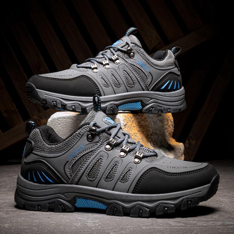 Мужские дышащие повседневные туфли для путешествий на открытом воздухе, альпинизма, весенне-осенние, износостойкие, нескользящие, для бездорожья