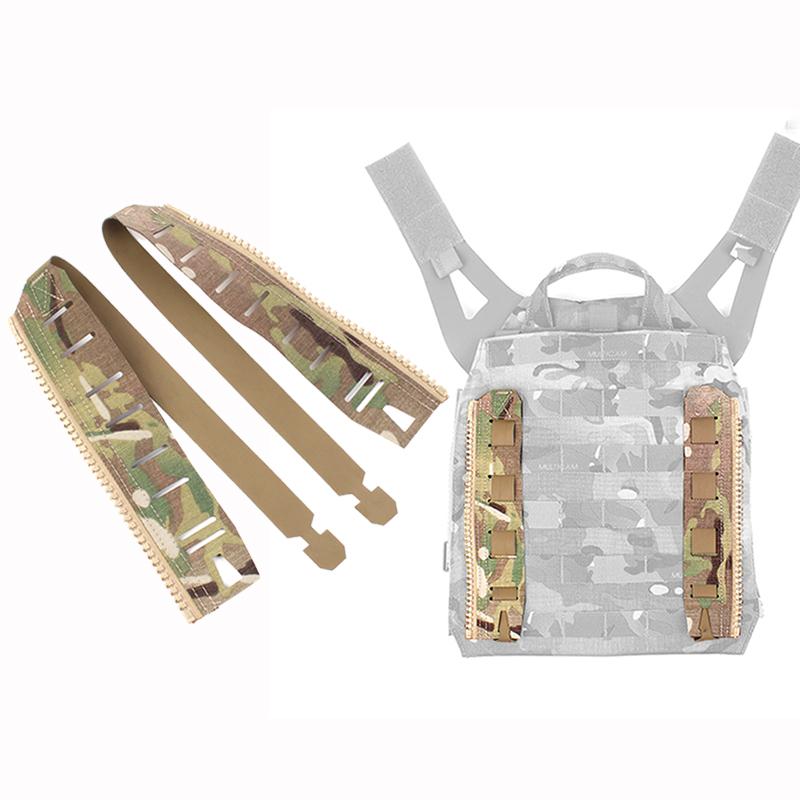 BEPAN Molle Specification Zipper Adapter Plate Combat Backplane Package Link Bridge