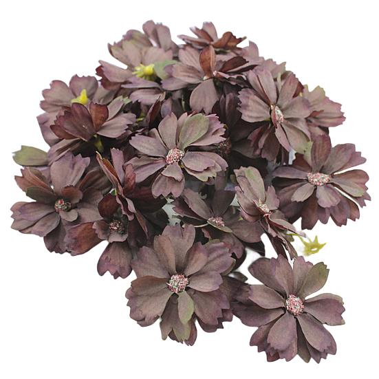 Модная поддельная цветочная головка, экологически чистая, легкая, не выцветает