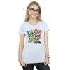 DC Comics Womens/Ladies Teen Titans Go Robin Montage Cotton T-Shirt