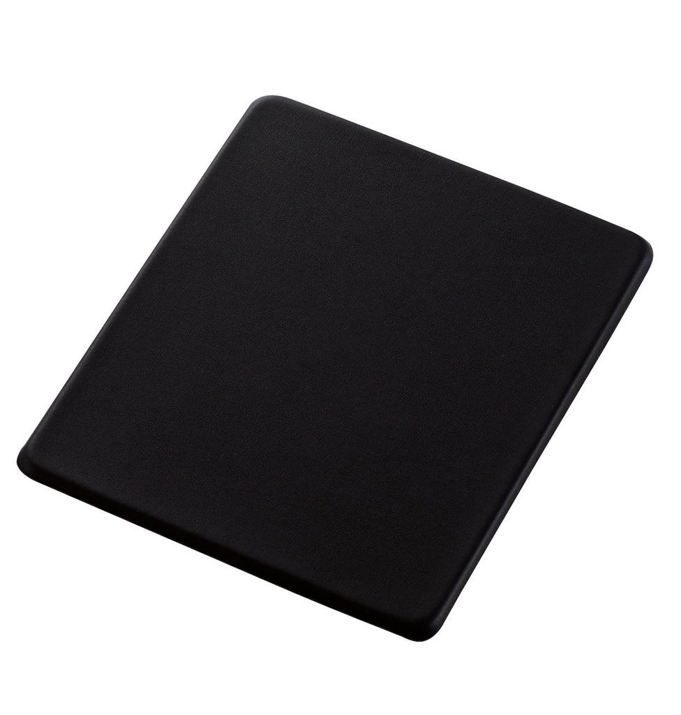 Elecom Коврик для мыши из мягкой кожи, размер S, черный MP-SL01BK