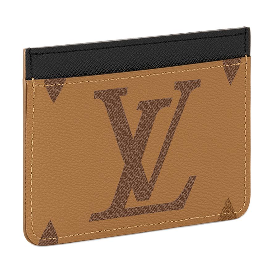 Louis Vuitton LV Side-Up Card Holder Brown Monogram Canvas/Brown Monogram Reverse Canvas Women Wallets M81462