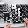 10 шт. 15*15 см Наклейки на плитку ПВХ Мраморный рисунок 3D Настенная наклейка Водонепроницаемая Цветная наклейка на стену с плиткой