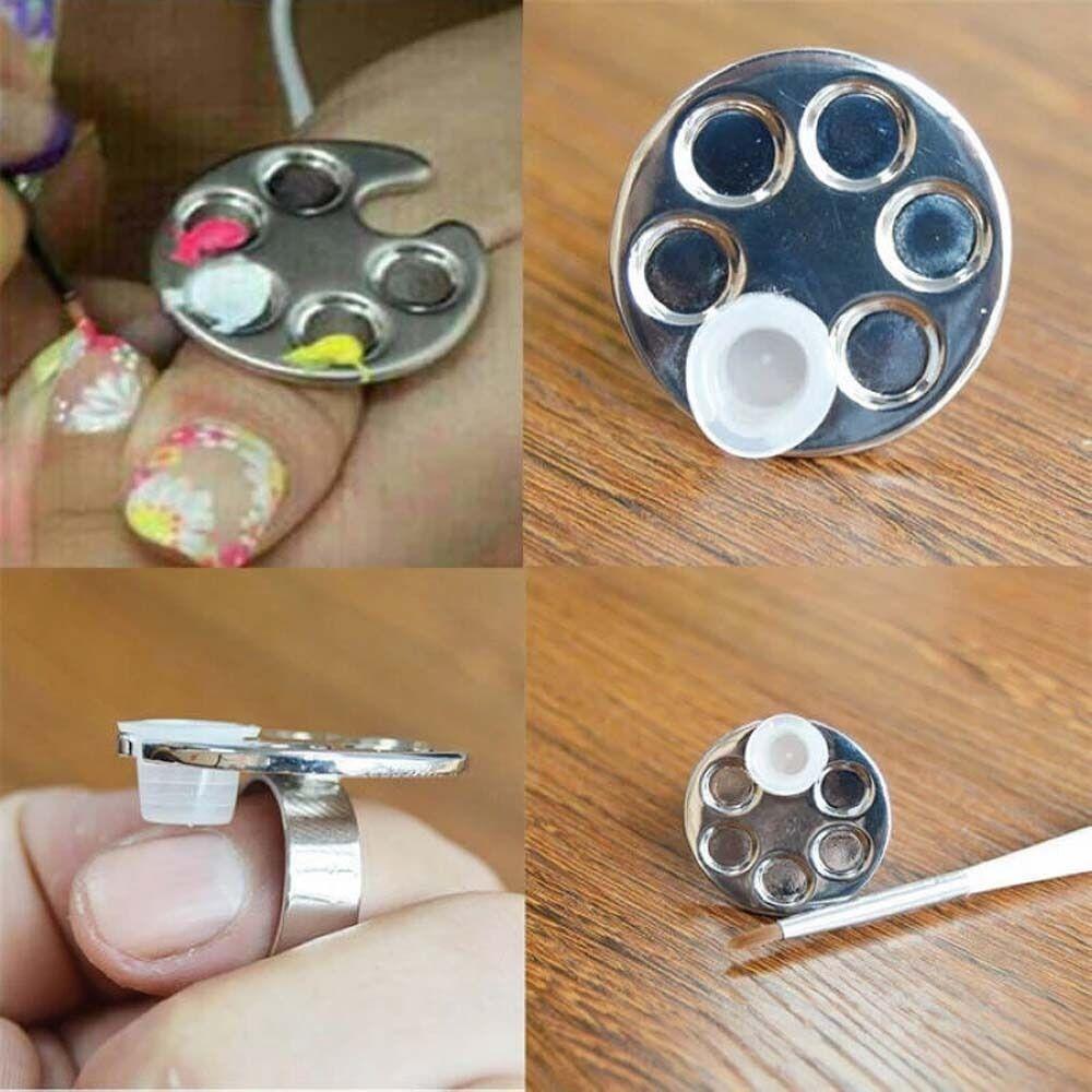 Color Tool DIY Nail Art Photograph Tools Nail Display Ring Tips Nail Art Palette Nail Display Board