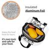 Hunter X Hunter Anime Insulated Lunch Bag for Women Kids Leakproof Food Boxes Thermal Lunch Box Tote