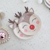 10pcs Cartoon Christmas Plate and Tableware Christmas Party Decoration Christmas Alien Plate