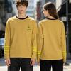 Унисекс лонгслив StarTrek Ретро Космическая тематика Графический круглый вырез Повседневный стритвир Свободный крой Топ для мужчин Женщин Рубашка