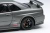 Масштабная модель 1/43 Nissan Skyline GT-R от EIDOLON (Версия NISMO BNR34 CRS) Темно-металлический серый с наклейкой-логотипом, 2011, Готовая модель