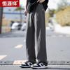 Мужские повседневные брюки Hengyuanxiang из смесовой льняной ткани