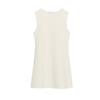 Spring New Women's Clothing Classic Style Plain Stitch A- line Hem Sleeveless round Neck Short Dress 9598019