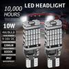 2PCS T15 W16W 921 912 T16 902 LED Bulbs High Power 45pcs 4014SMD Super Bright 1200LM Replace For Car Reversing Light White