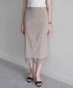 LENAV Les Wool Tr Skirt (Dark Beige)
