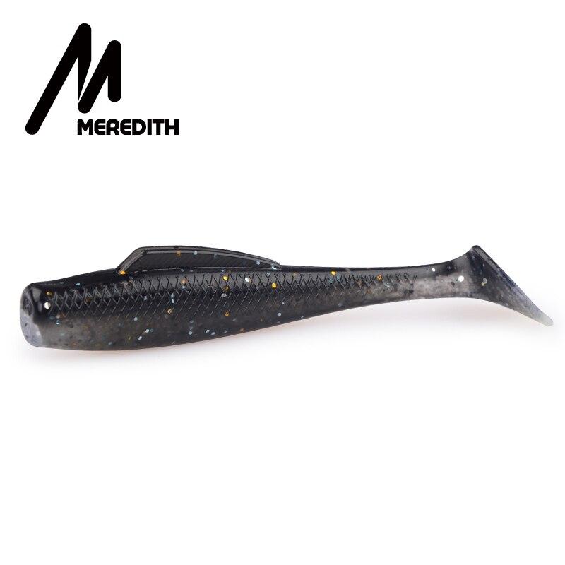 MEREDITH DieZel Minnow Fishing Lures 80mm 5.9g Fishing Soft Baits 3.15" 8pcs/lot Silicone Artificial Swim Plastic Lure Wobblers